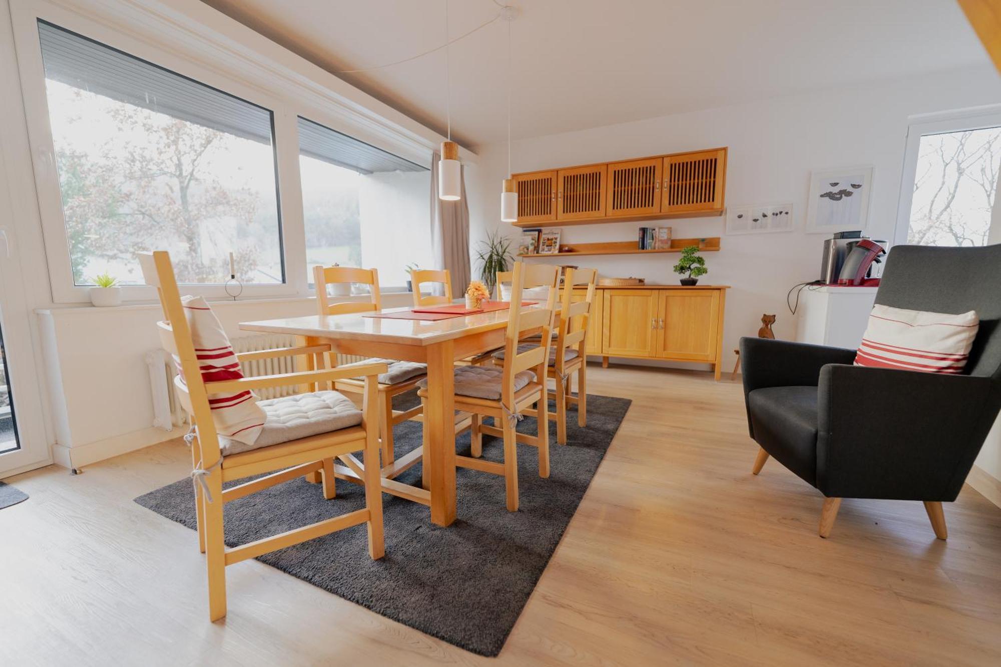 Ferienhaus Schoene Aussicht Ferienwohnung Rot Hemfurth-Edersee Dış mekan fotoğraf